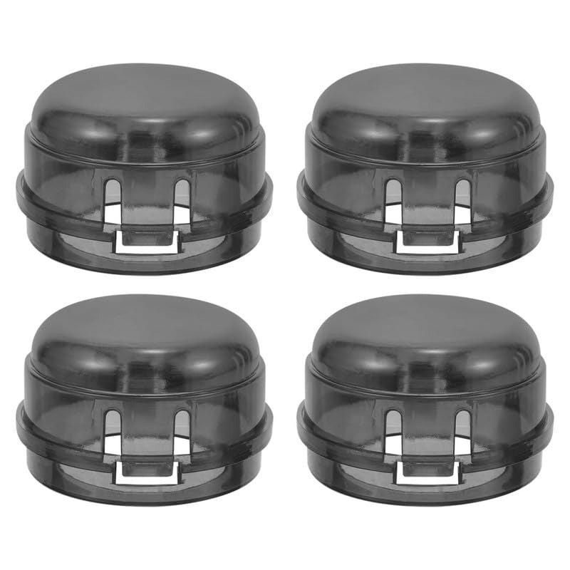 Bukela 4 Pcs Stove Knob Safety Covers with Heat Resistance Childproof Gas Stove Knob Protector for and Pets Universal Oven Knob Locks for Kitchen Safety Black - Image 2