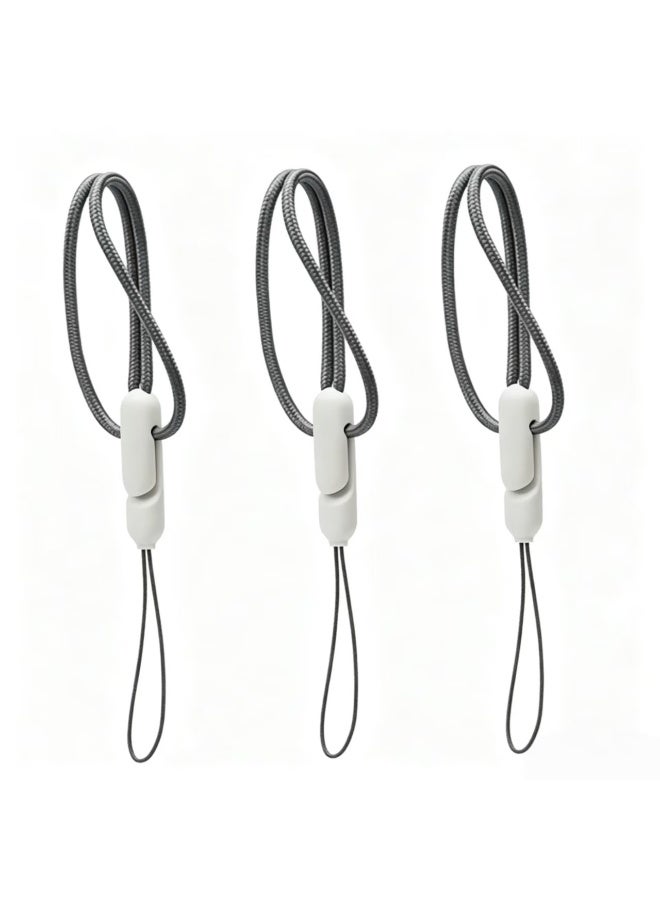 Woven Lanyard for AirPods Pro 2 Case, Anti-Loss Nylon Wrist Strap with Adjustable Clip-Lock - Image 1