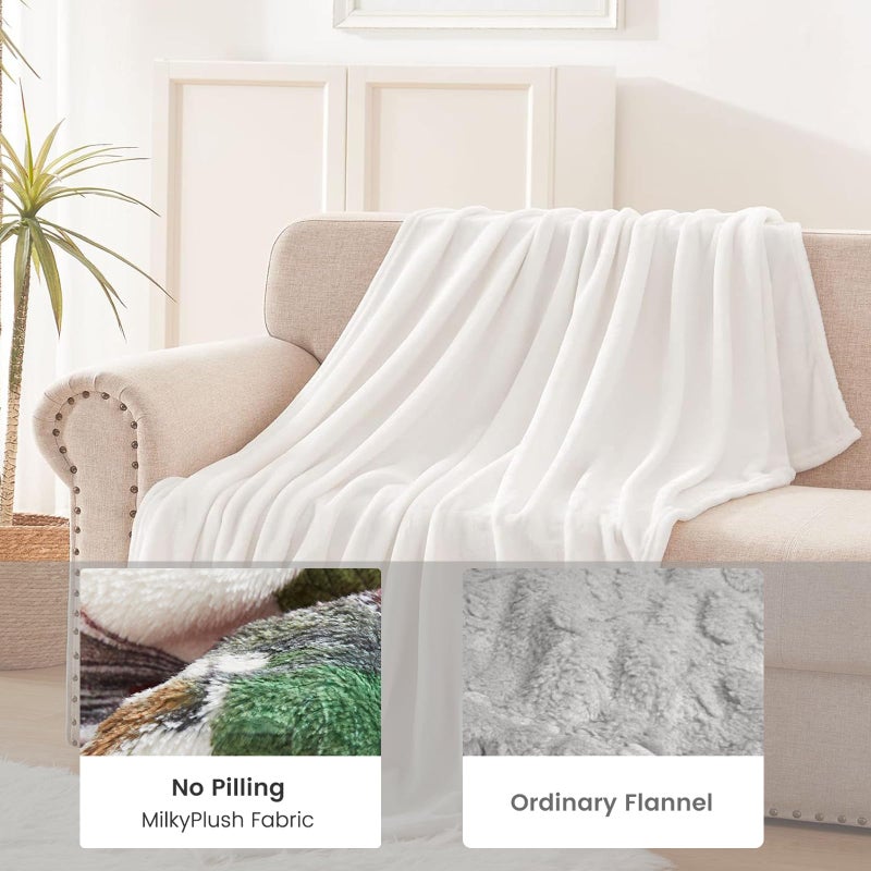 Bubble Tea Blanket for Girls Boys, Flannel Blankets Gifts, Throw Blanket for Sofa Couch Bed Living Room Soft Warm Cozy Decor 60" x 50" - Image 5