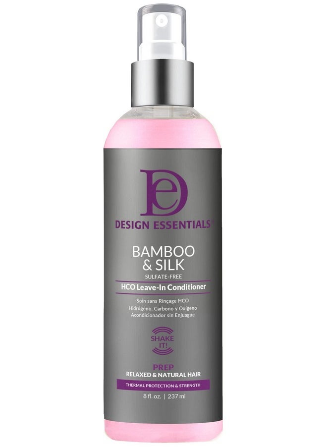 Design Essentials Bamboo & Silk Hco Leavein Conditioner For Thermal Protection And Strength 8 Fl Oz.  - Image 2