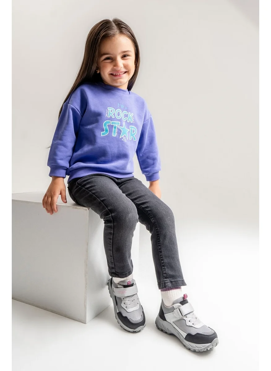 ام ان بي سي Girl Grey-Pink Waterproof Outdoor Shoes
