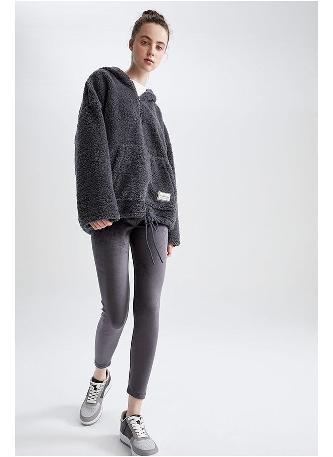DeFacto - Woman Anthracite Leggings - Image 1