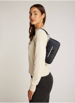 Calvin Klein Jeans Women's Sculpted Shoulder Bag - Faux Leather, Black  - Image 2
