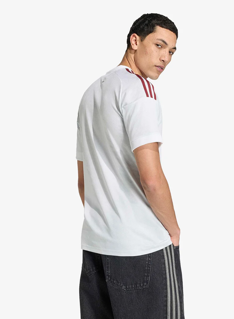 Adidas WHITE Qatar Away Jersey for Men | Best Price UAE