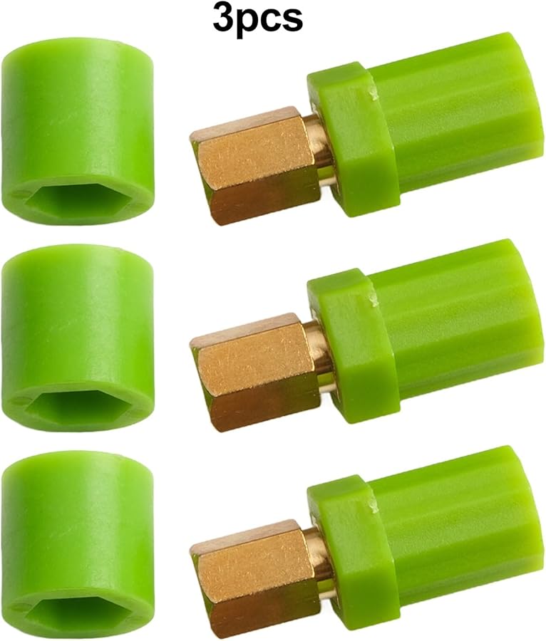 Brass Replacement Shear Shaft Coupler for KP Series Pasta Roller Attachment Repair Kit - Image 4