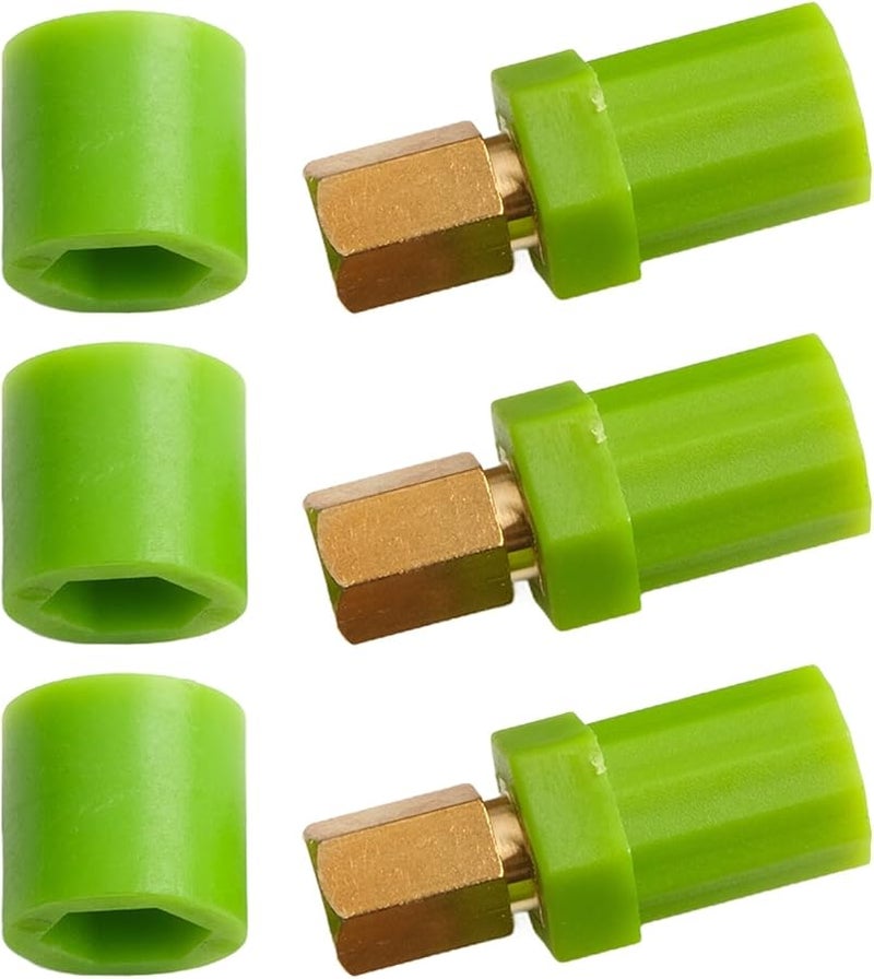 Brass Replacement Shear Shaft Coupler for KP Series Pasta Roller Attachment Repair Kit - Image 3