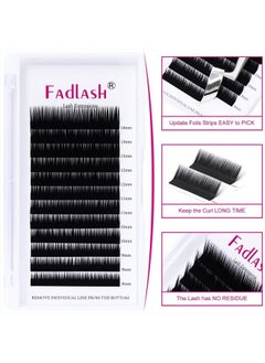 FADLASH Eyelash Extensions L Curl 0.10 Mix Tray 8-14mm Classic Lash Extensions Individual Lashes Silk Eyelash Extension Supplies (0.10-L, 8-14mm Mixed)  - Image 4