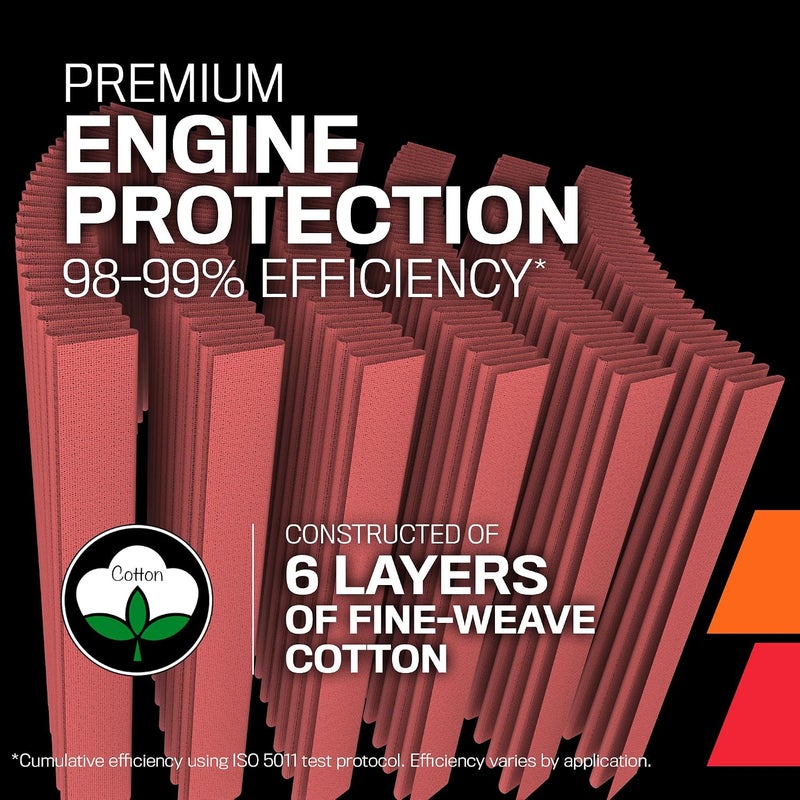 K&N High Performance Engine Air Filter for Polaris - Image 3