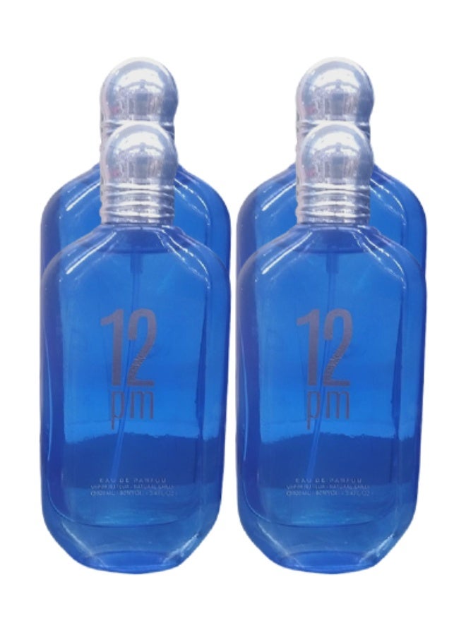 EMYC 4 Pieces 12pm Blue Perfume For Men 100ml EDP - Image 1