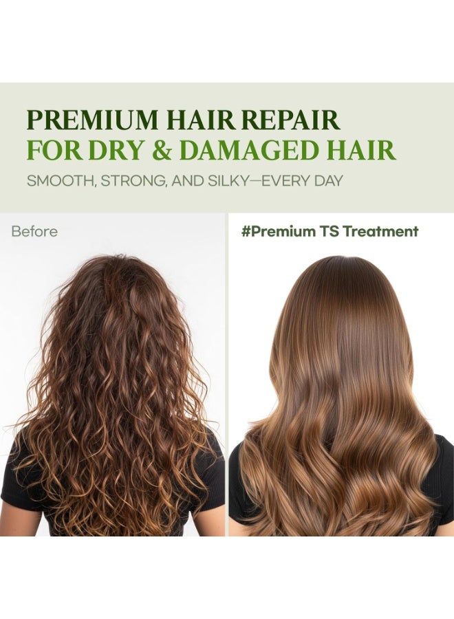 Premium Nature Premium TS Treatment (16.9 Fl Oz) | Therapy Treatment for Dry, Damaged hair and Scalp| Phytoncide Scent with Essential Oil & Biotin & Natural Ingredients | Sulfate Free | Men & Women (All Hair Types) - Image 5