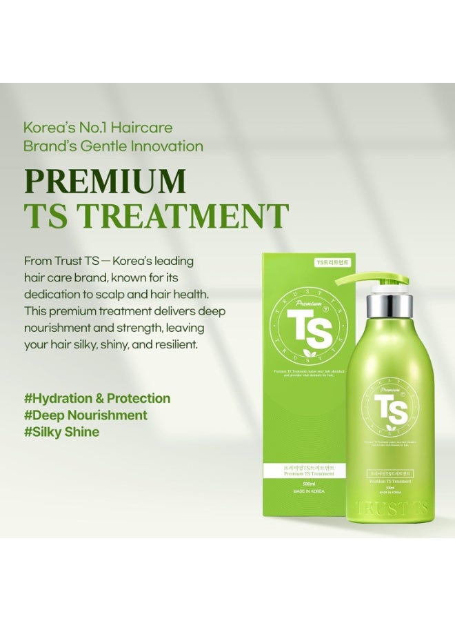 Premium Nature Premium TS Treatment (16.9 Fl Oz) | Therapy Treatment for Dry, Damaged hair and Scalp| Phytoncide Scent with Essential Oil & Biotin & Natural Ingredients | Sulfate Free | Men & Women (All Hair Types) - Image 4