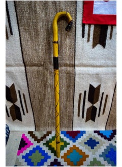 Egypt Antiques Oak wood crutch, produced by Egypt Antiques, 100% handmade.  - Image 2