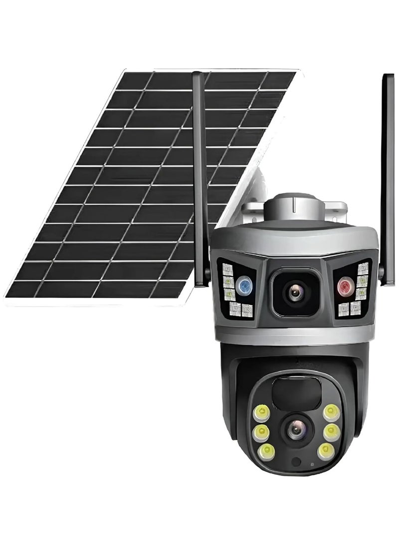 SUKILO 4G Solar Powered Security Camera Outdoor – Wireless, SIM Card Support, Night Vision, Motion Detection, 2-Way Audio, Battery Backup, IP66 Waterproof, No WiFi Required - Image 1