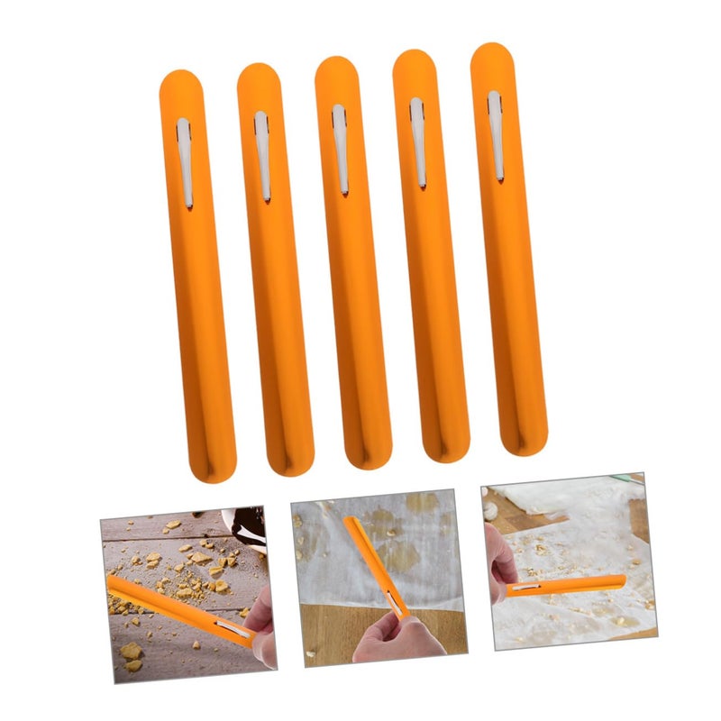 Metal Crumb Scraper 5pcs Desktop Table Cleaner Kitchen Countertop Cleaning Tool - Image 5