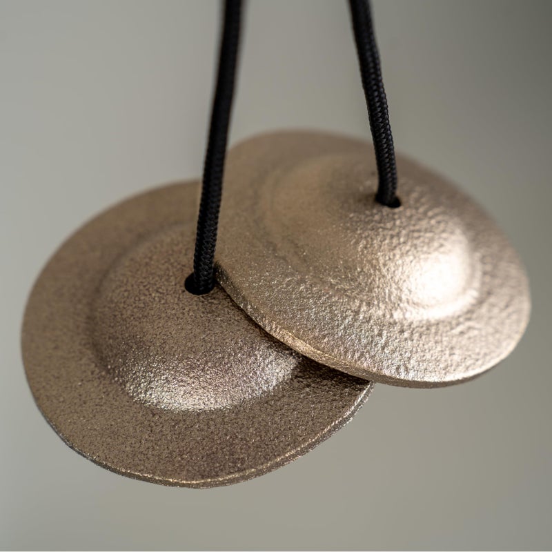 TreeWorks Chimes TRE-FC02 Made in USA Single Pair of Symphonic Quality Finger Cymbals (VIDEO) - Image 2
