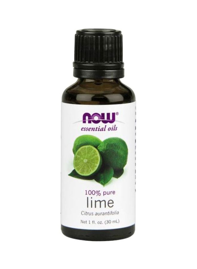 now Solutions Lime Essential Oil 30ml - Image 1