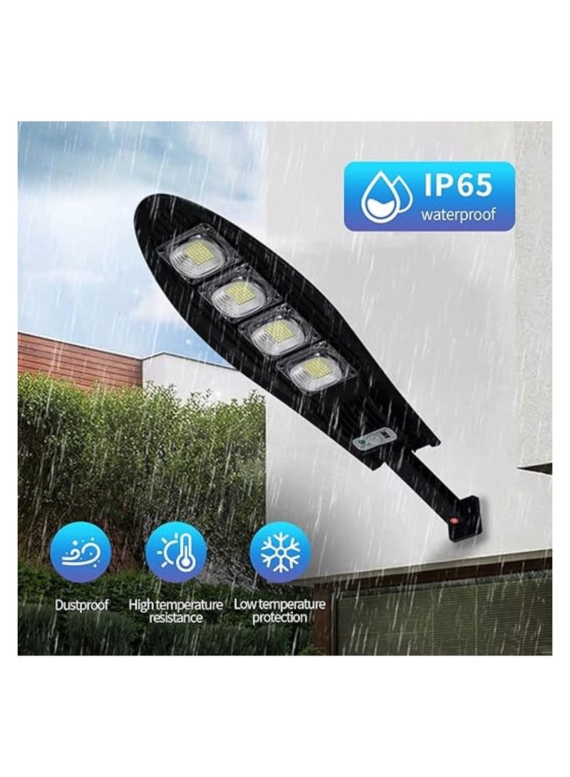 Solar Induction Street Lamp Highlight Cob Wick Remote Control - Image 2