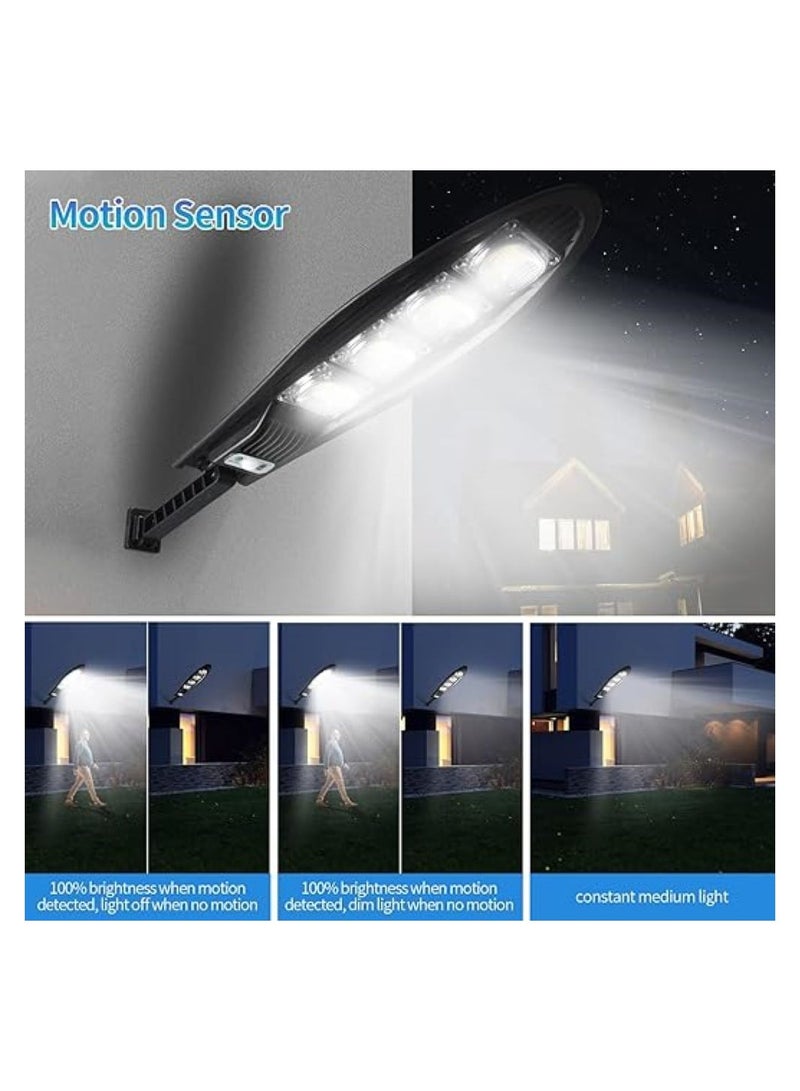 Solar Induction Street Lamp Highlight Cob Wick Remote Control - Image 4