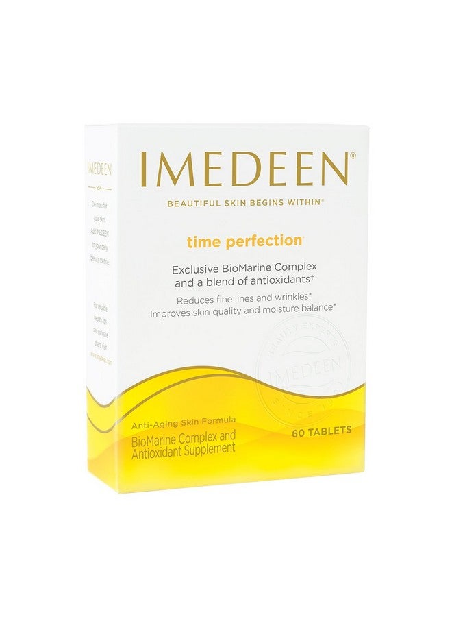 Imedeen إيميدين تايم بيرفكشن (60 حبة) تركيبة العناية بالبشرة المضادة للشيخوخة - مكمل جمالي (إمداد لشهر واحد) - Image 1