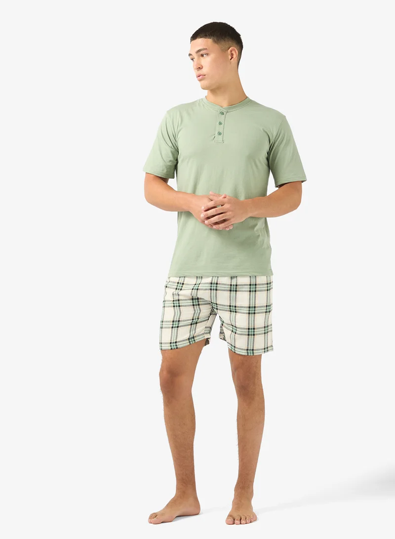 Seventy Five Nightwear T-Shirt & Shorts Set