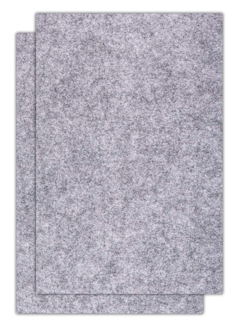 Nourish Furniture Protector Felt Pad, 12x8 inches, Self Adhesive, Pack of 2 pcs, Anti Scratch Felt Chair Pads, Noise Insulation Pads - Image 3
