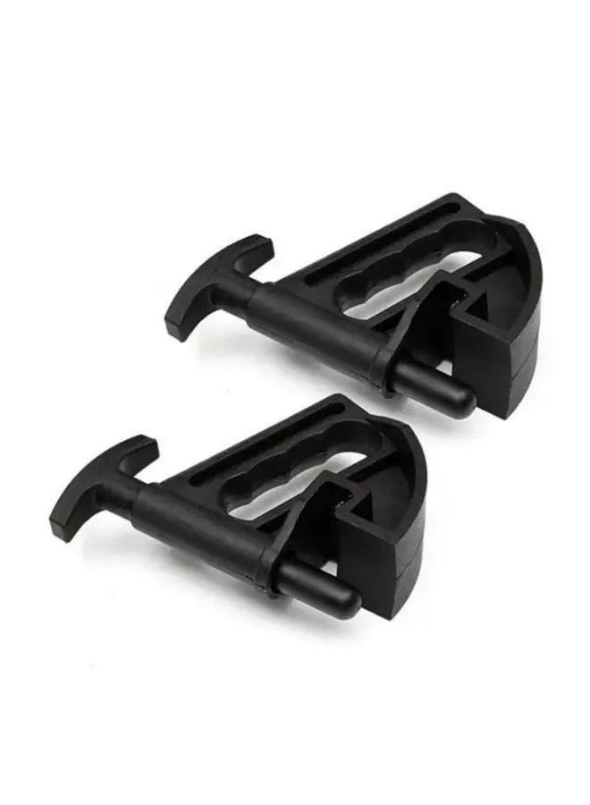 2 Pcs Universal Black Nylon Car Tire Changer Bead Clamp Hand Pull Tool - Image 3
