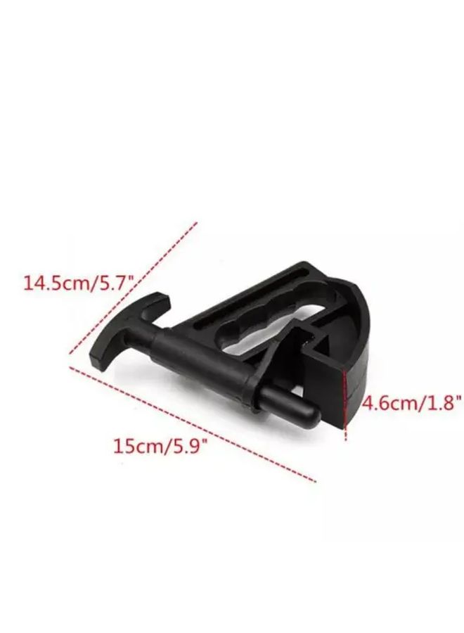 2 Pcs Universal Black Nylon Car Tire Changer Bead Clamp Hand Pull Tool - Image 2