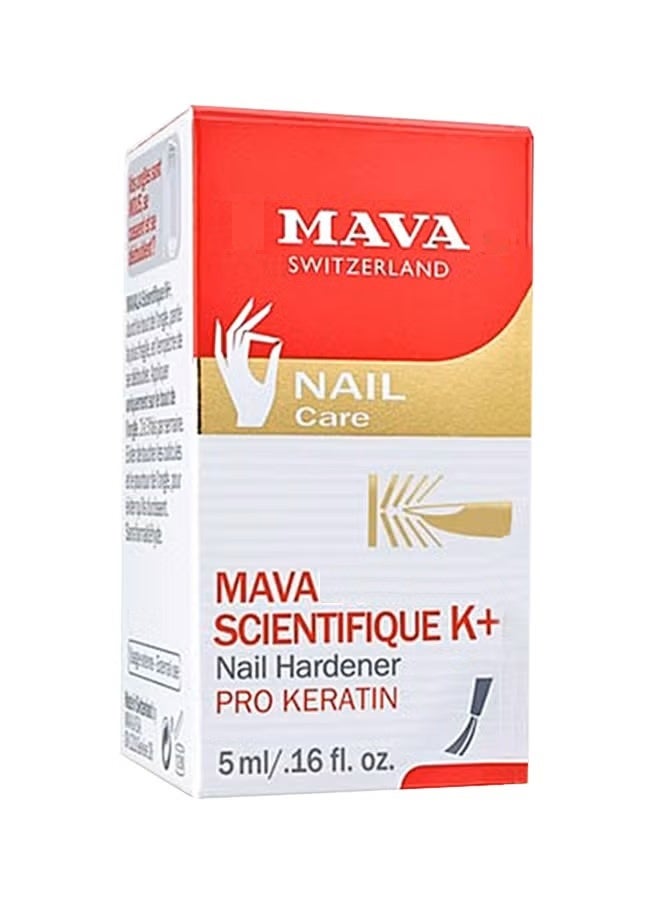 Mavala Scientifique K + Nail Hardener Blue/Red 5ml - Image 1