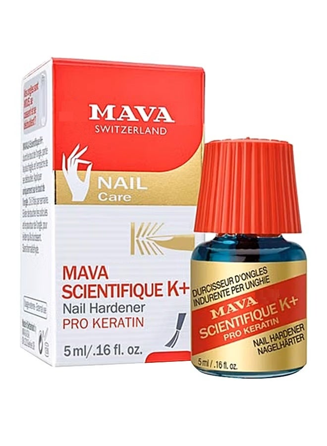 Mavala Scientifique K + Nail Hardener Blue/Red 5ml - Image 2