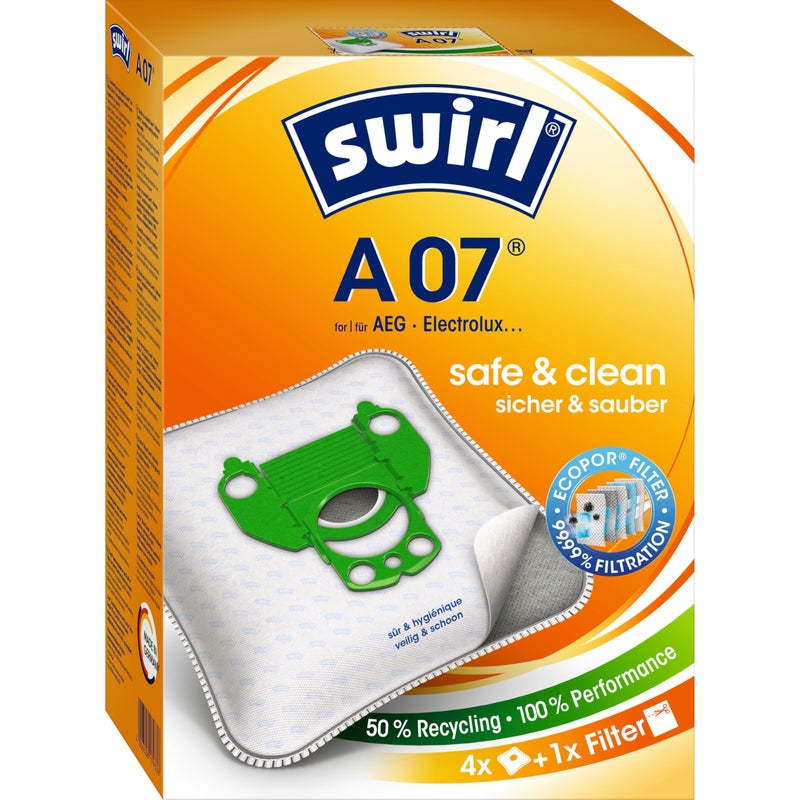 Swirl A 07 AirSpace 179336 Vacuum Cleaner Bags
