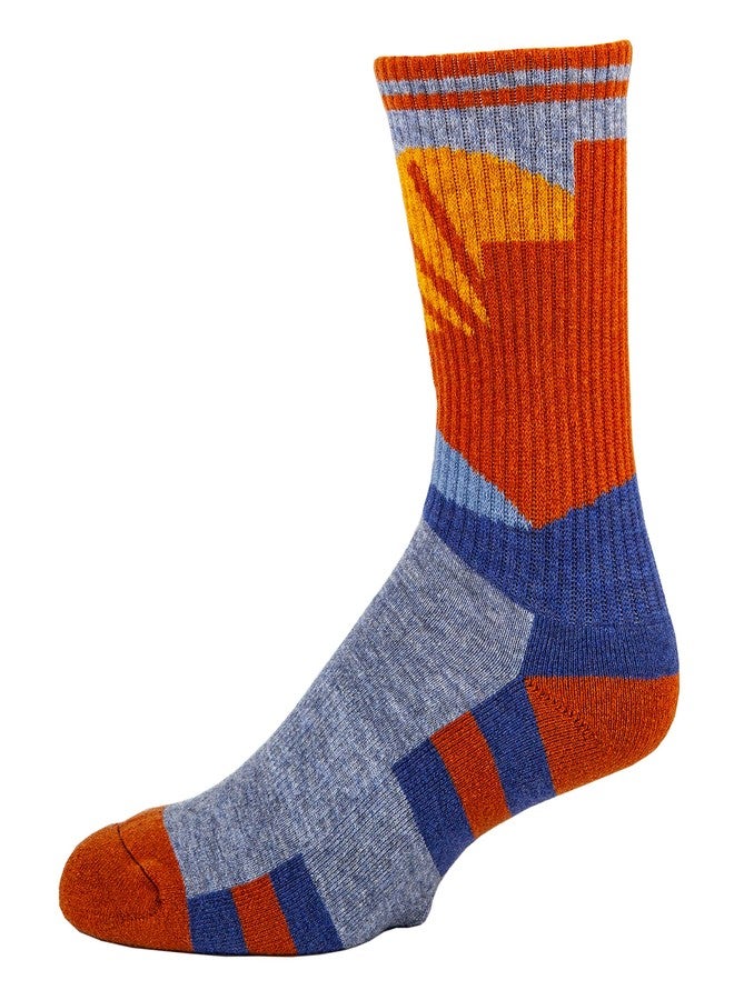 Sock It Up جوارب قصيرة من صوف ميرينو للرجال والنساء، جوارب مبطنة مناسبة للأحذية والمشي لمسافات طويلة والأنشطة الخارجية، من كريستلاين، مقاس متوسط/كبير - Image 3