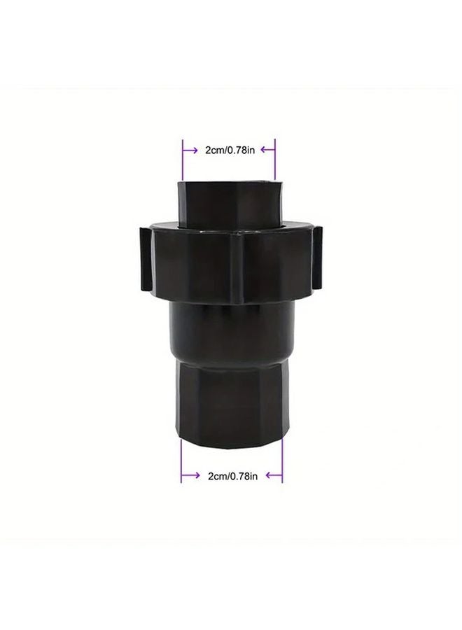 PE20 Check Valve 1 4 Inch To 1 Inch Heavy Duty PVC UPVC One Way Non Return Backflow Preventer - Image 1
