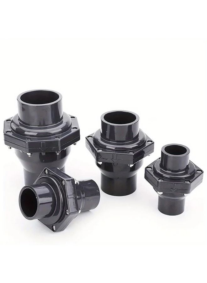 PE20 Check Valve 1 4 Inch To 1 Inch Heavy Duty PVC UPVC One Way Non Return Backflow Preventer - Image 2