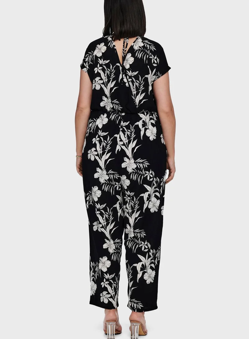Only Carmakoma Carluxina AOP Jumpsuit