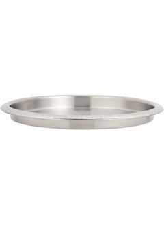 KEDGE Kedge Stainless Steel With Hammered Finish Border Tray, 35.5 Cm Size, Silver  - Image 2