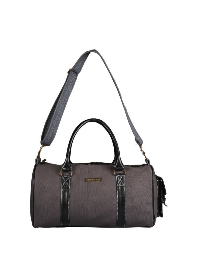 MOUNTHOOD Cladius-N Messenger Bags Grey Pu Leather Set Of 1 - Image 2