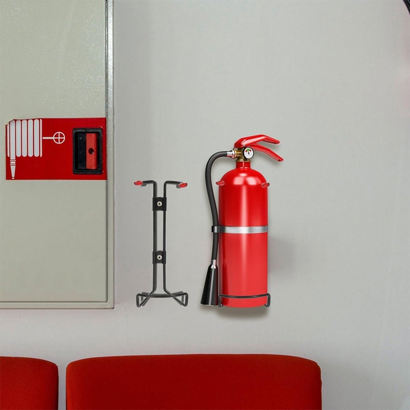 2pcs Fire Extinguisher Hanger Wall Mount Shape Bracket Easy Install Hooks for Vehicle Decorative Extinguisher Hook - Image 3