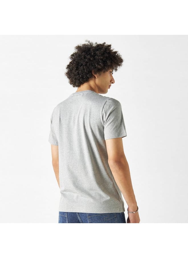 SP Characters Yale Print Crew Neck T-shirt with Short Sleeves  - Image 3