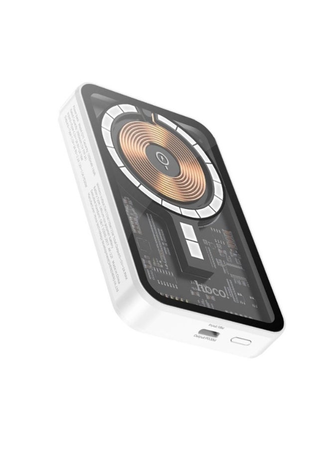 هوكو هوسو Q10 إصدار شفاف شحن سريع PD20W مغناطيسي (5000mAh)  - Image 4