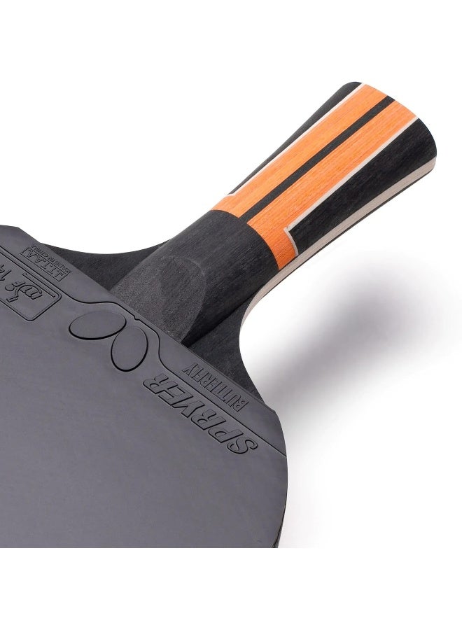 Butterfly Timo Boll Comfort Table Tennis Racket| High Control and Versatile Offense for Club Beginners and Advanced Players with Medium-Fast Grippy Rubbers - Image 4