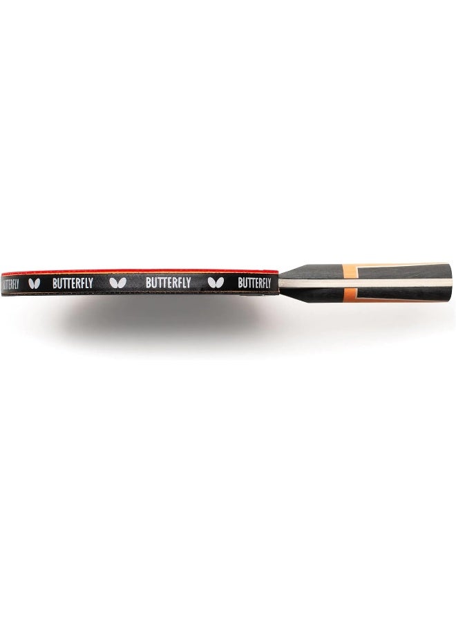 Butterfly Timo Boll Comfort Table Tennis Racket| High Control and Versatile Offense for Club Beginners and Advanced Players with Medium-Fast Grippy Rubbers - Image 5
