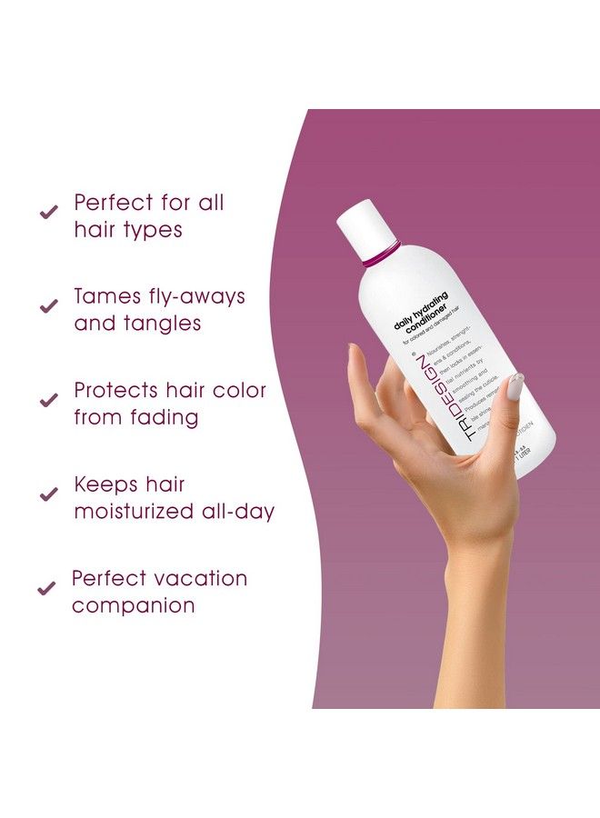 TRIDESIGN Tri Hair Conditioner For Women Or Extra Moisturizing Conditioner For Dry Hair Hair Care Restoration Conditioner For Colored Hair Adds Luminous Volume Hydration Strong & Healthy Hair 33.8 Fluid Oz  - Image 4