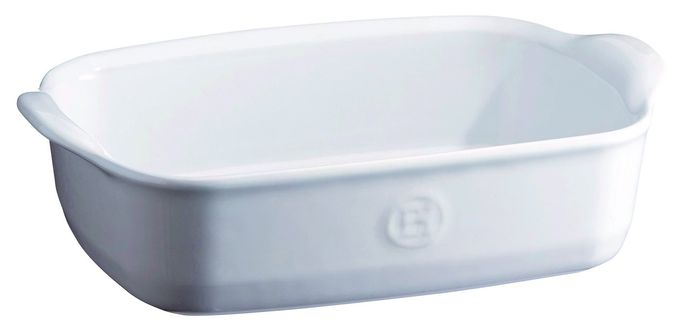Emile Henry Ultime Collection 8.7" x 5.5" Rectangular Baking Dish | Flour - Image 1