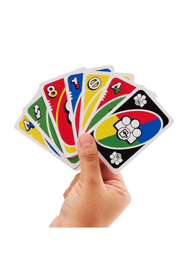 Mattel Games Original UNO™ Flex Edition – Classic Card Game with Flexible Color Changes, Power Cards, and Colorblind Accessibility, Ideal for Kids & Adults, Ages 7+  - Image 4