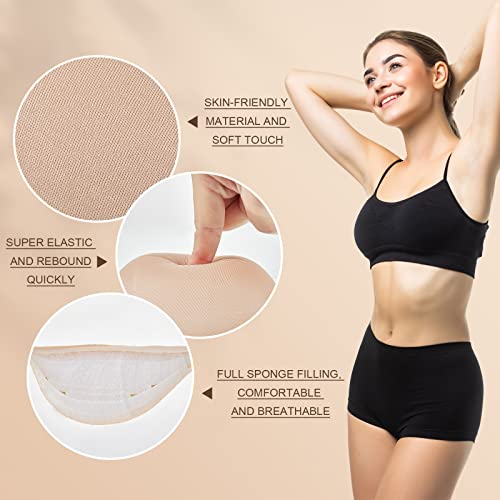 Hercicy 1 Pair Cotton Breast Forms Light Sponge Boobs Mastectomy Breast Cancer Support Bra for Women - Image 3