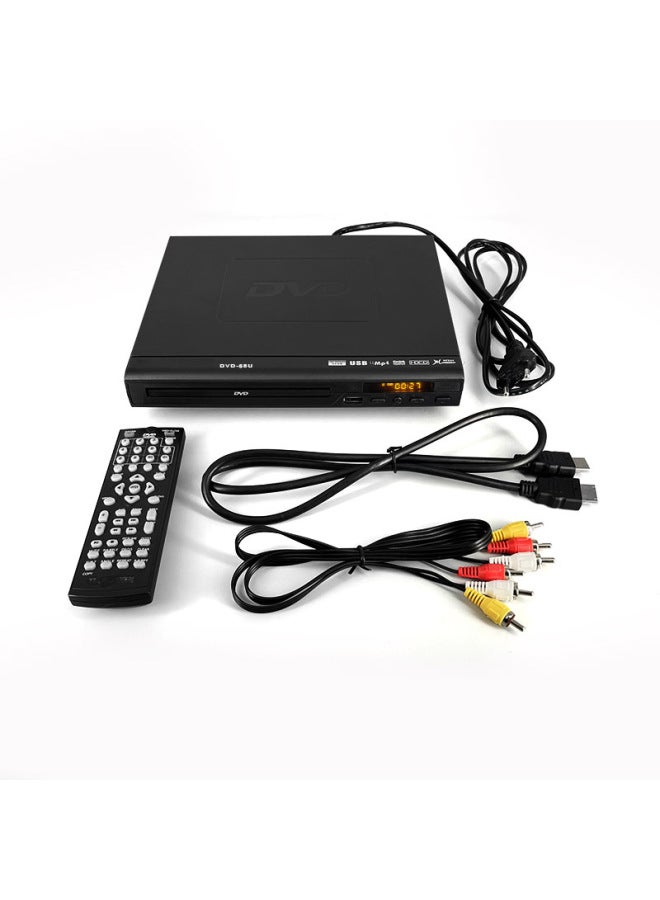 2023 Home DVD External USB Hard Disk Ultra High Definition DVD Player With Shaker [Direct Supply]-Body Color:Black  - Image 1