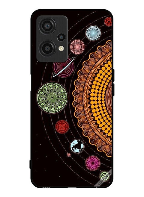 Protective Case Cover For OnePlus Nord CE 2 Lite 5G Mandala Solar System Art