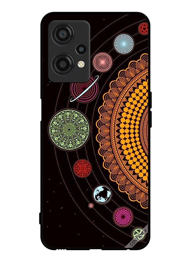 Protective Case Cover For OnePlus Nord CE 2 Lite 5G Mandala Solar System Art