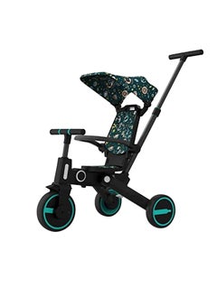 Lovely Baby Lovely Baby LB 111 Kids 7 in 1 Tricycle with Rubber Wheels Blue  - Image 1