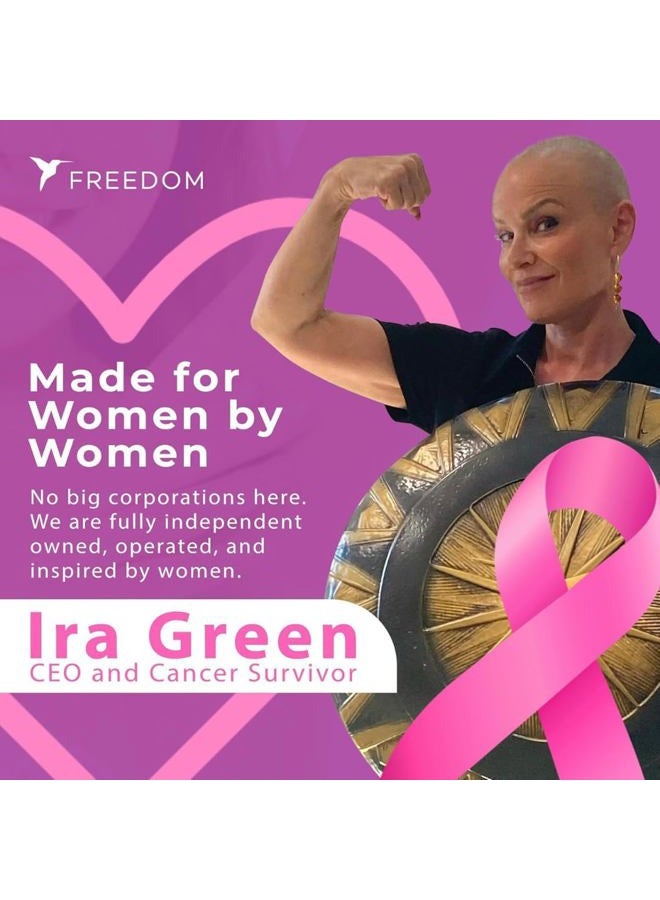 Freedom All Natural & Aluminum-free Deodorant for Women with 24-Hour Odor Protection in Eco-friendly Packaging - Made with Organic Essential Oils - Magic Lavender Deodorant - Image 2